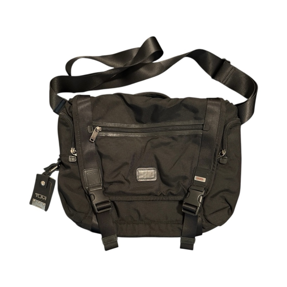Tumi Alpha Deluxe Portfolio Messenger Bag
